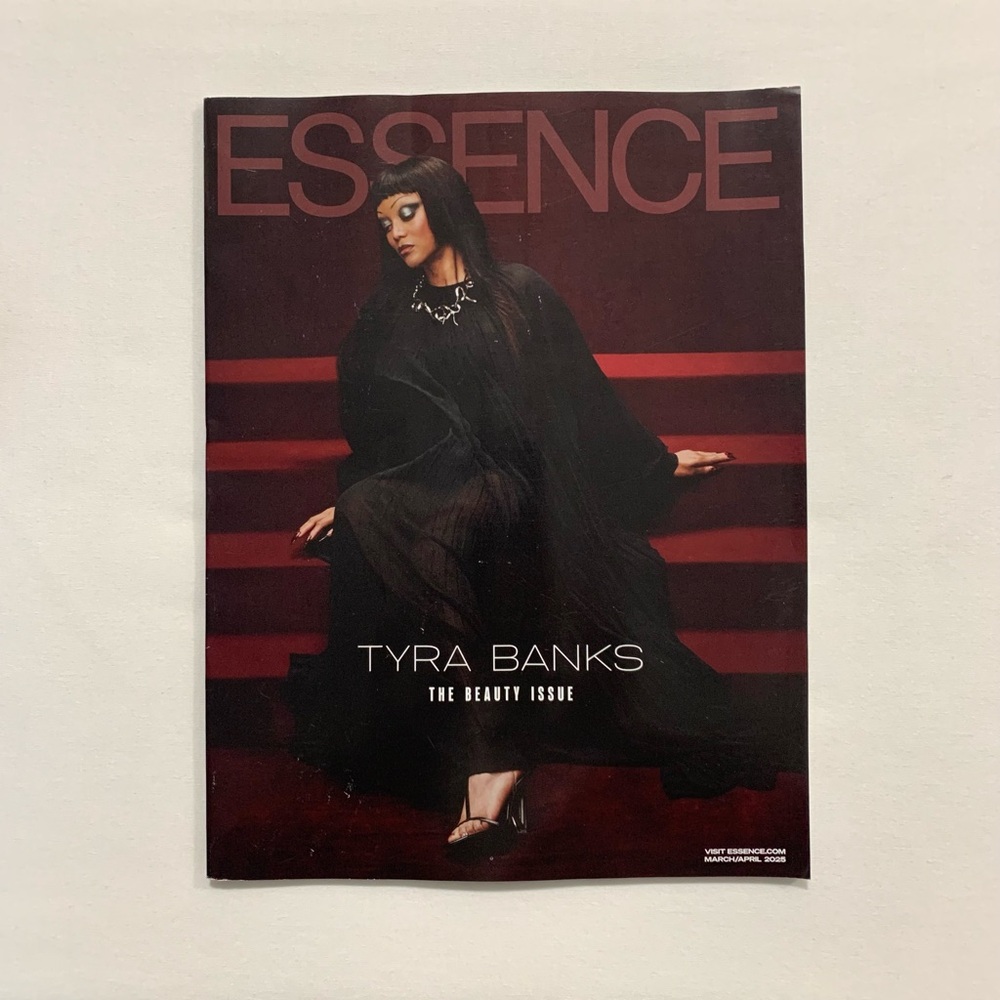 Essence Tyra Banks “The Beauty Issue” Issue March/April 2025 Magazine